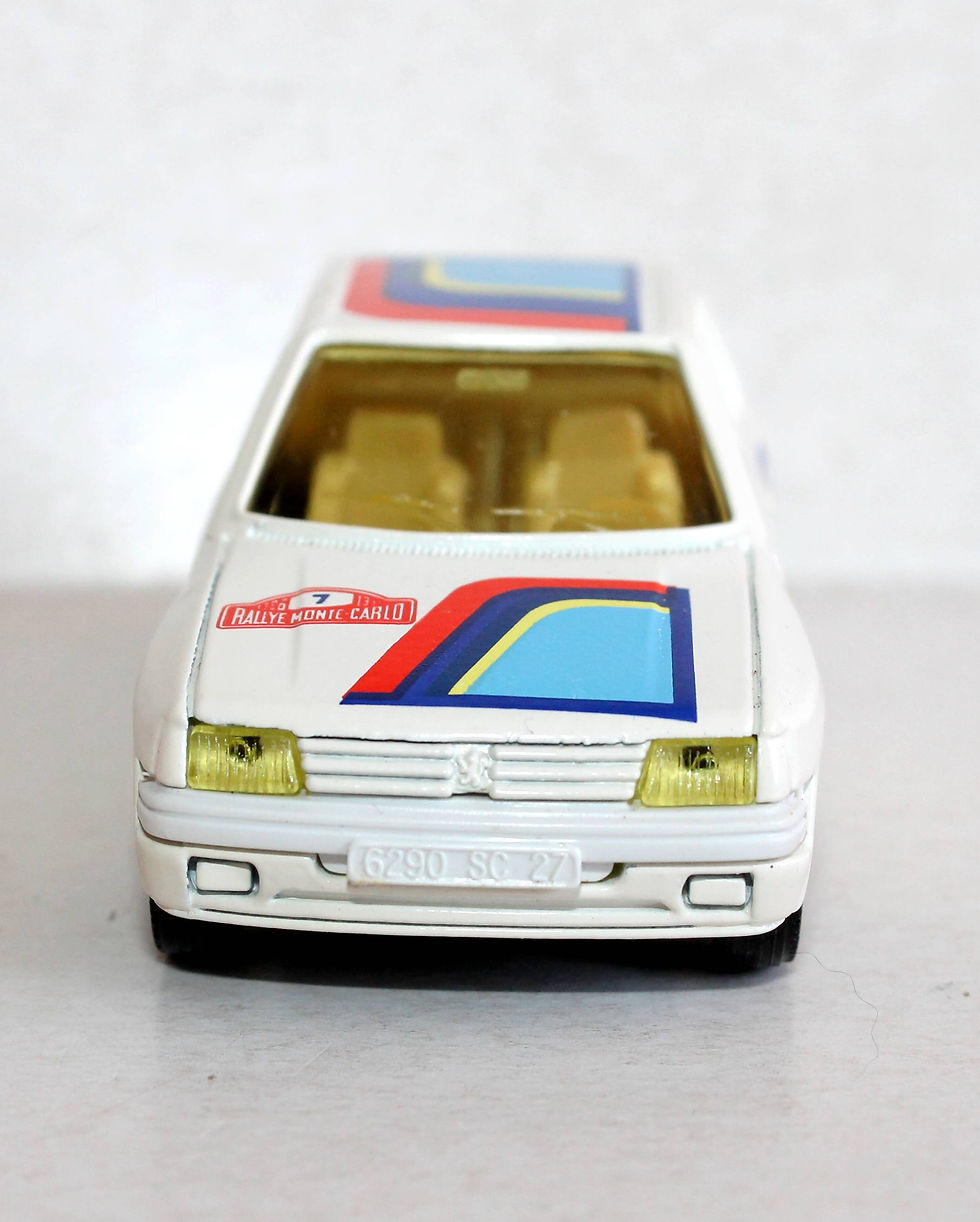 Miniature : SOLIDO METAL, PEUGEOT 205 GTI MINIATURE 1/43 VOITURE TOURISME RALLYE MONTE-CARLO