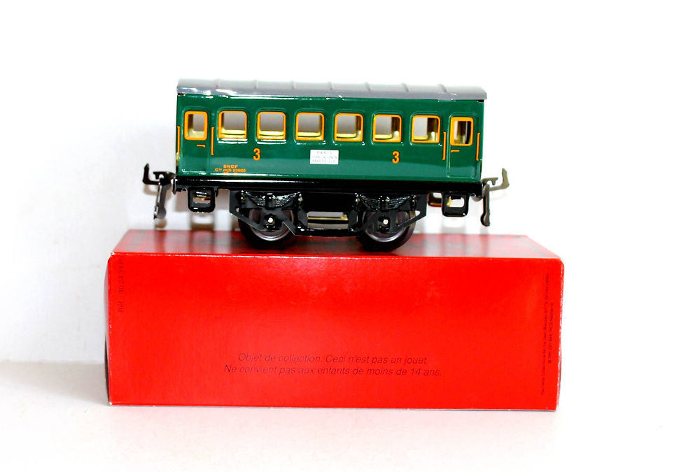 Миниатюра: SERIE HORNBY - VOITURE VOYAGEUR - ECH O N°40 2371 3e CLASSE mjfi 53028 PARIS-MAR