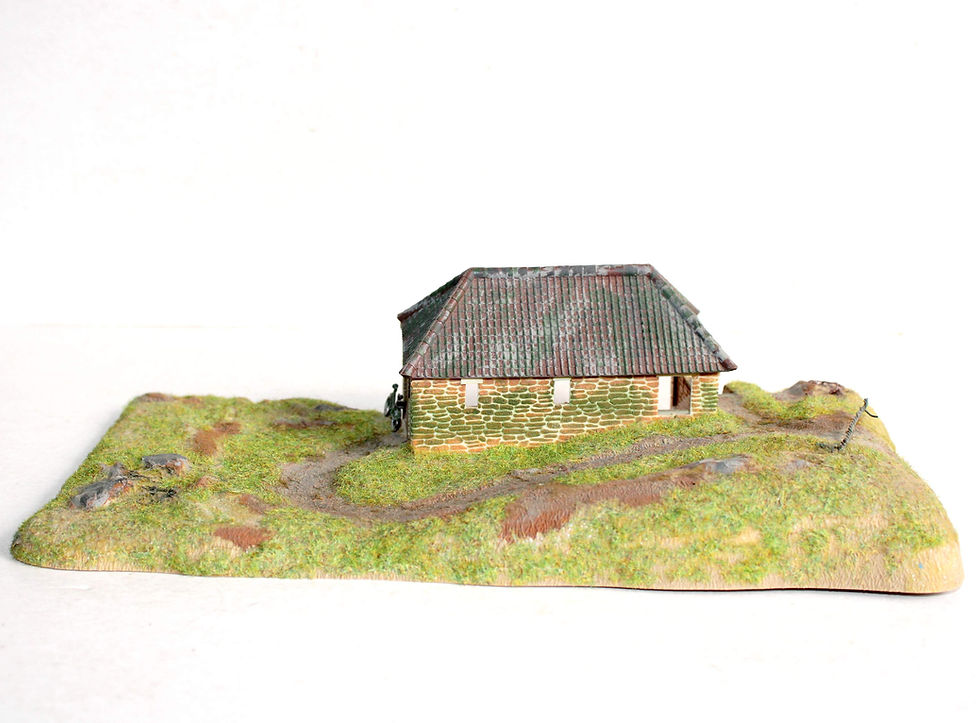 Thumbnail: JOUEF 1/87 HO 1017 MAQUETTE LE LAVOIR DU MOULIN SARTHOIS + 1 FIGURINE PERSONNAGE