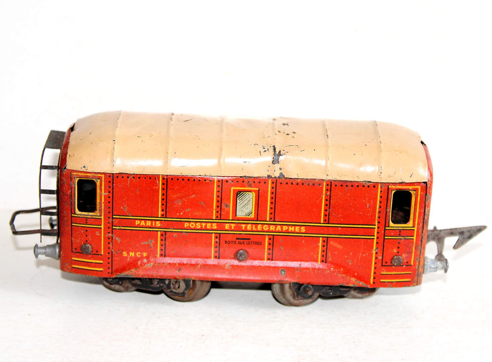 Μικρογραφία: JEP O, 4341-P WAGON COUVERT POSTES ET TELEGRAPHES SNCF FOURGON TRANSPORT POSTALE