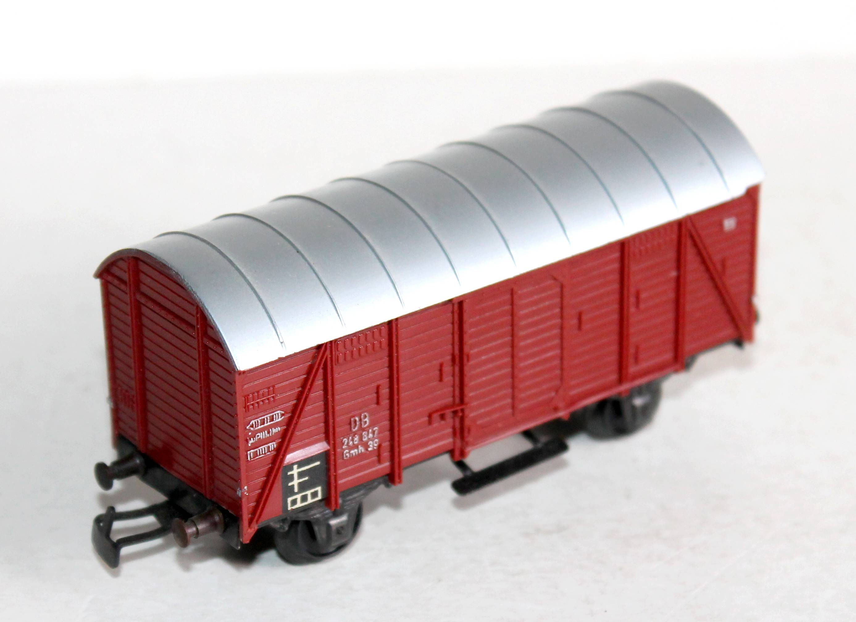 MARKLIN HO 4505 WAGON COUVERT DE FRET, FOURGON TRANSPORT MARCHANDISE, DB 248 847