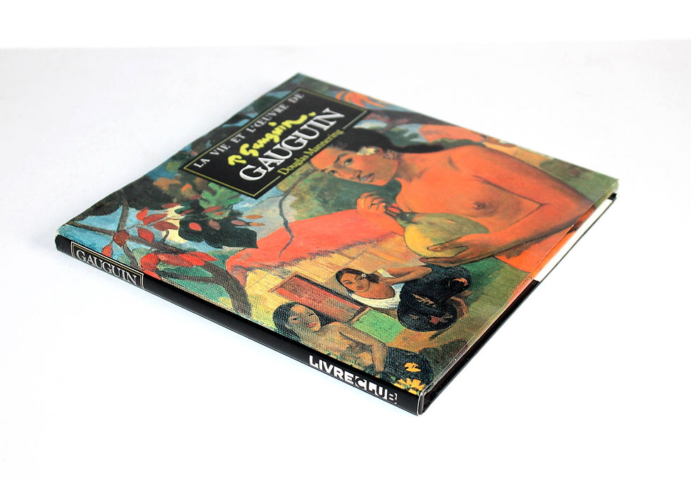 LA VIE ET L'OEUVRE DE GAUGUIN de DOUGLAS MANNERING - COMPILATION D'OEUVRES 1994