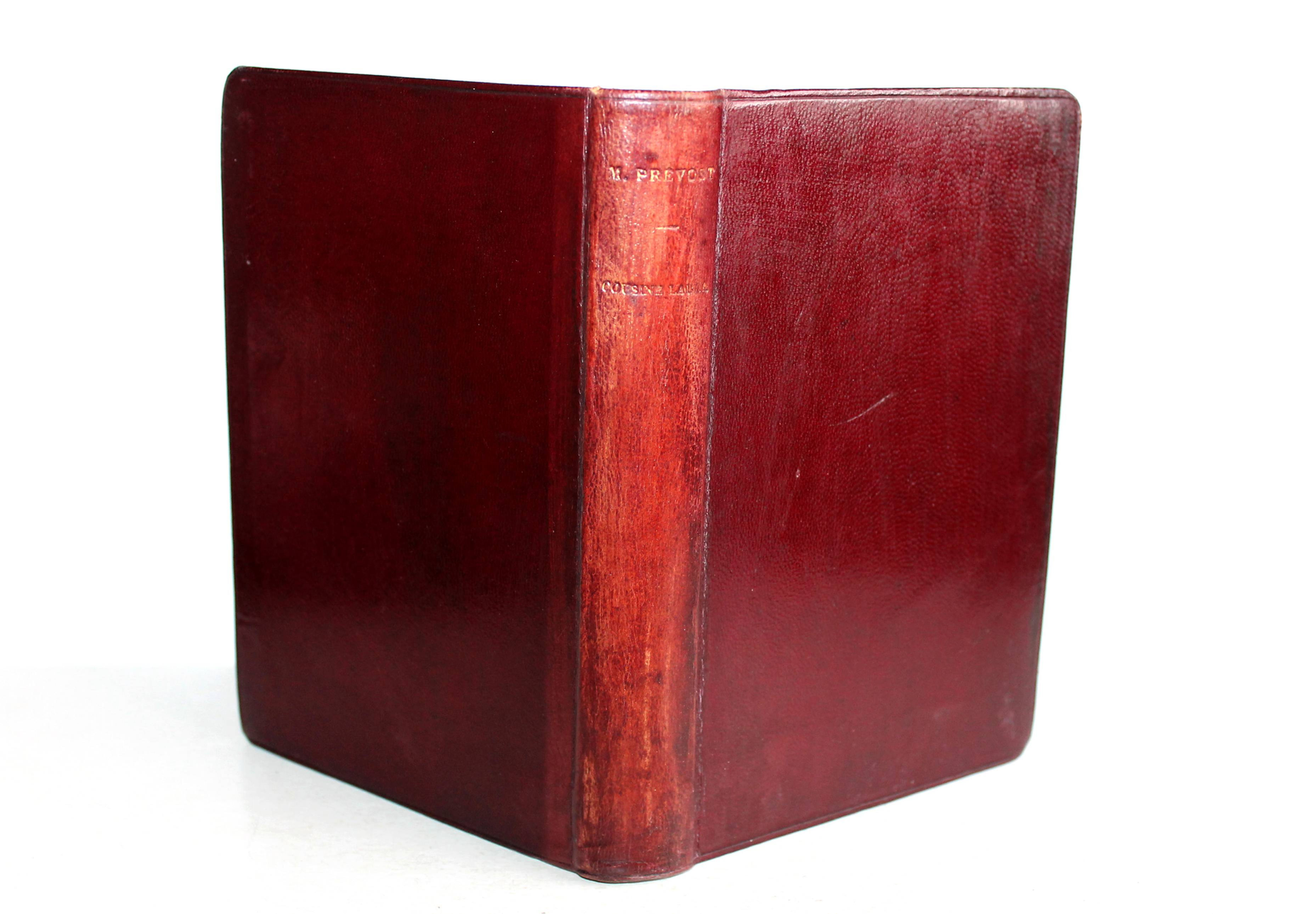 COUSINE LAURA - MOEURS DE THEATRE par MARCEL PREVOST 1890 PARIS LEMERRE EDITEUR