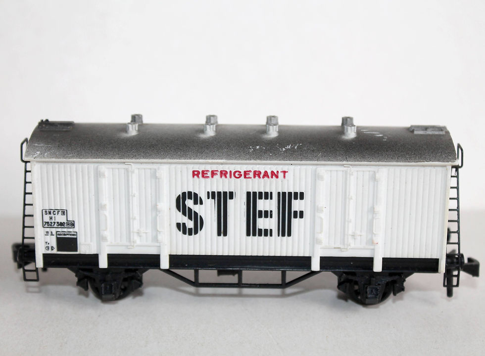 Indexkép: HORNBY 1/87 HO 7050, WAGON REFRIGERANT ISOTHERME STEF, FOURGON FRIGORIFIQUE SNCF