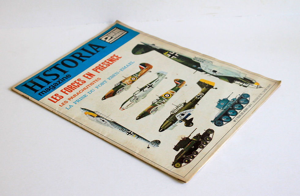 HISTORIA MAGAZINE 2e GUERRE MONDIALE - N°7 LES FORCES EN PRESENCE - PARACHUTISTE