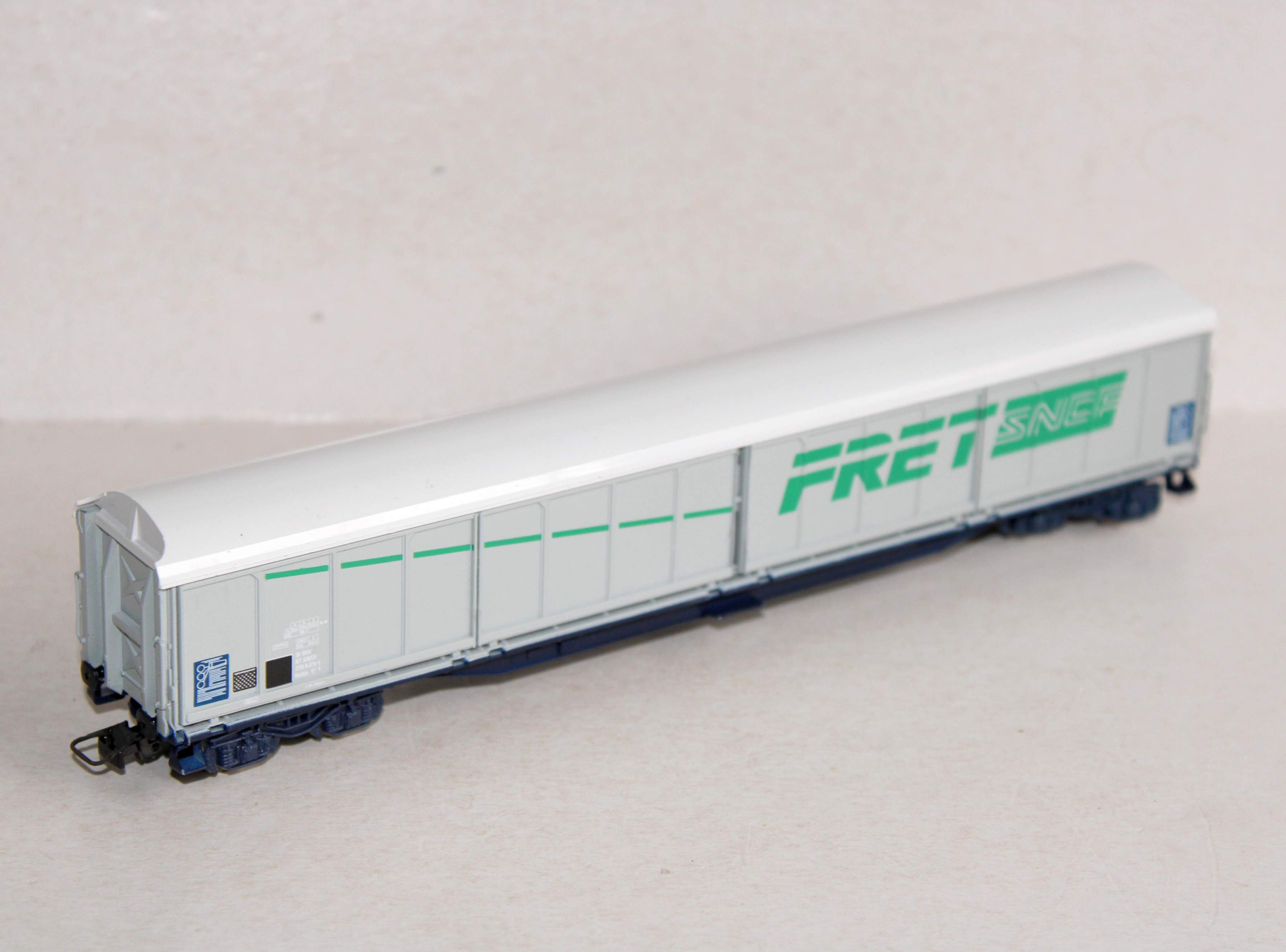 RARE JOUEF HO 6729 WAGON COUVERT A PAROIS COULISSANTE DE FRET SNCF FOURGON Habis