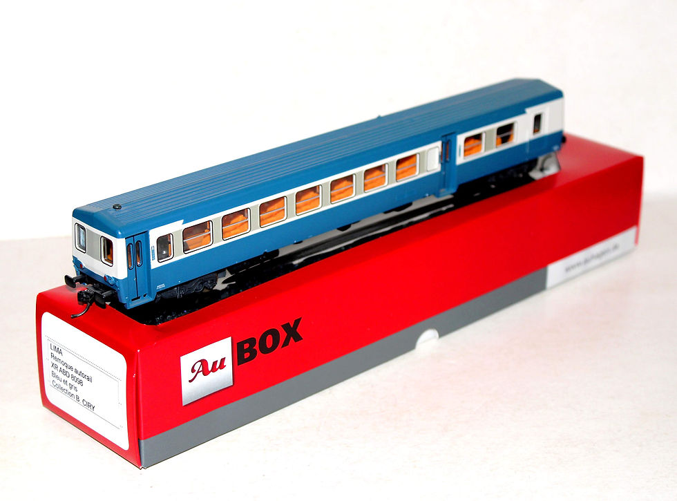 Миниатюра: LIMA HO 20 8174 REMORQUE AUTORAIL XR ABD VOITURE VOYAGEUR 1e, 2e Cl SNCF AMENAGÉ
