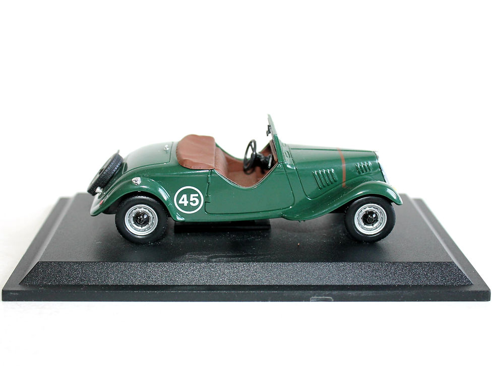 Miniatura: CITROEN TRACTION 11 AL ROADSTER POUDEROUX #45, 1936 MINIATURE 1/43 VOITURE AUTO