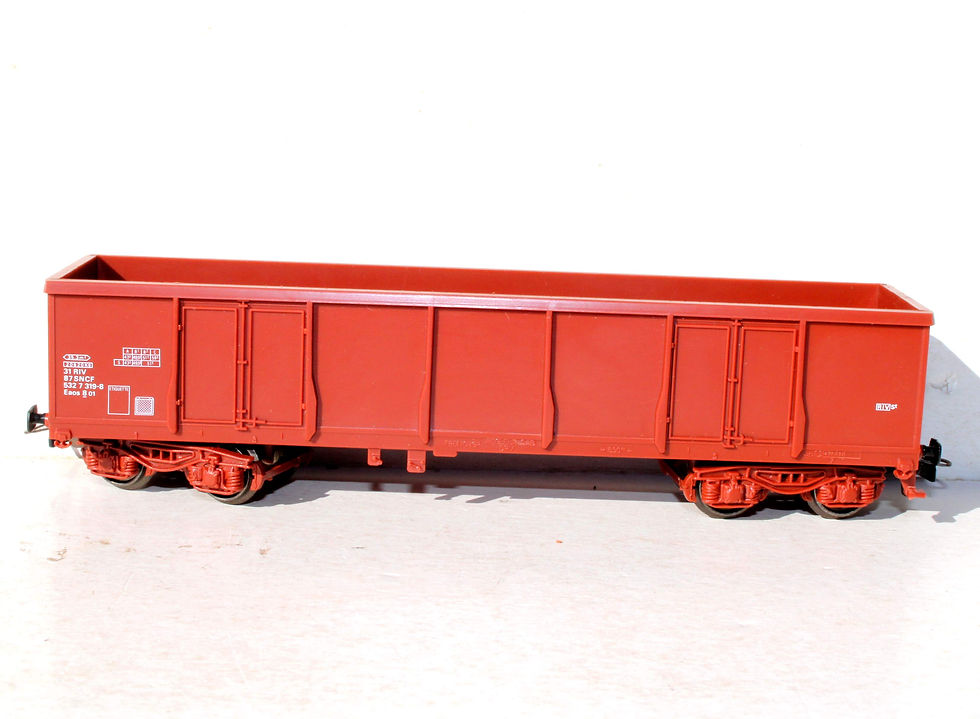 Indexkép: JOUEF HO 657200 WAGON TOMBEREAU TYPE UIC Eaos TRANSPORT MINERAI MARCHANDISE SNCF