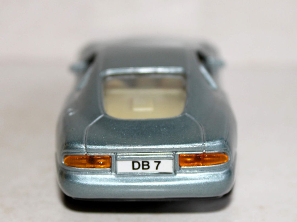 Thumbnail: MAISTO SUPERCARS 1/43 ASTON MARTIN DB7, GRIS, VOITURE AUTOMOBILE MINIATURE