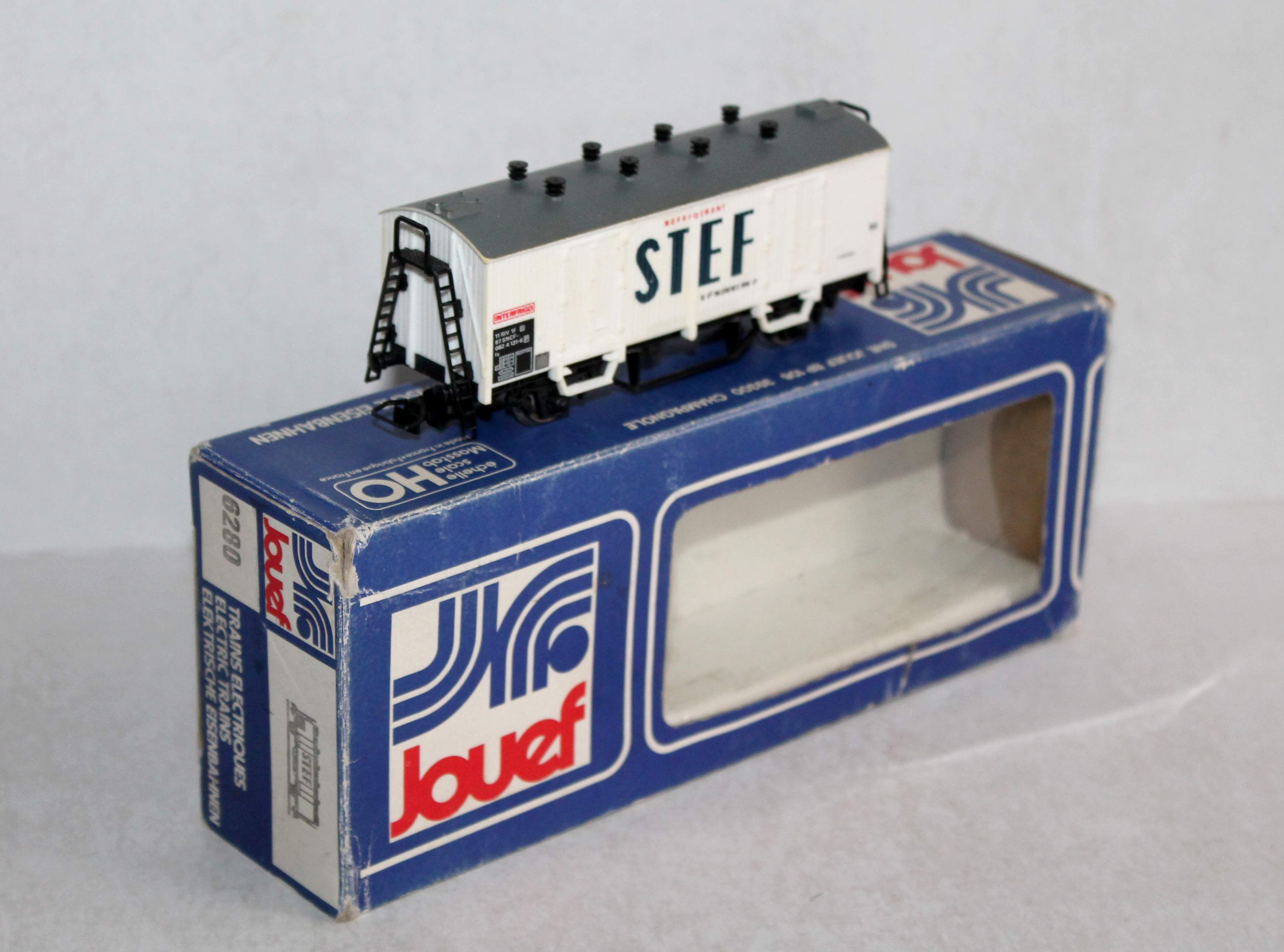 JOUEF HO 6280 WAGON REFRIGERANT STEF, FOURGON FRIGORIFIQUE SNCF 082 4 131-6 Is