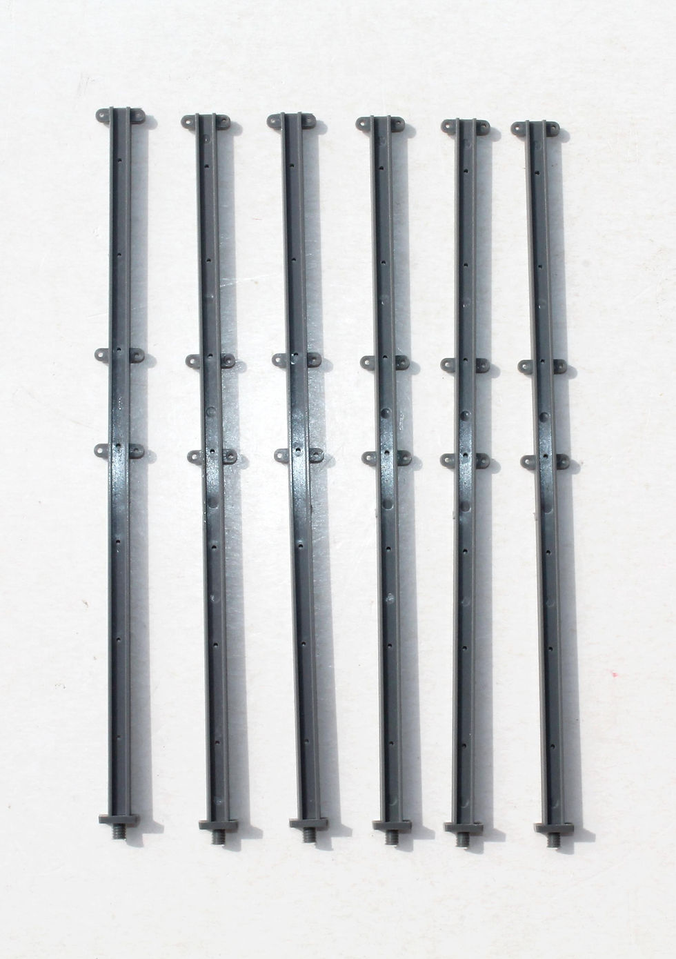 JV HO LOT 6 POTEAU, MAT, PYLÔNE POUR CATENAIRE PORTIQUE TRAIN ELECTRIQUE, H:15cm