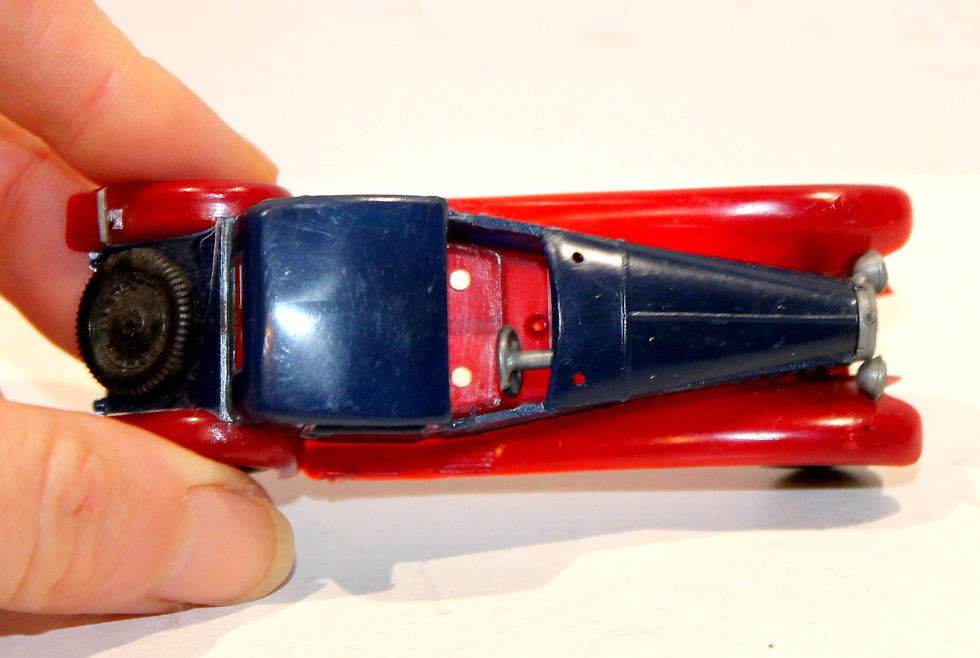 섬네일: BUGATTI 1930 - HUILOR DEL - 1/43 - RARE VOITURE MINIATURE - MADE IN FRANCE