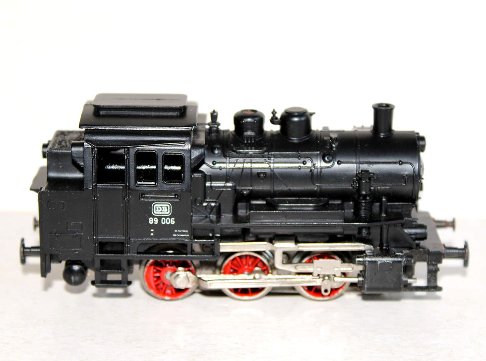 Pikkukuva: MARKLIN HO 3000 LOCOMOTIVE VAPEUR TENDER TYPE 030 LOCOTENDER DB BR 89 006 CA