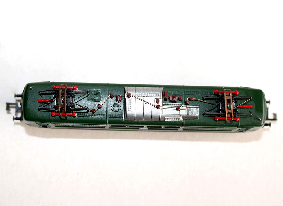 Miniatura: FLEISCHMANN N 7380 LOCOMOTIVE MOTRICE ELECTRIQUE DB BR 151 MOTEUR + ECLAIRAGE OK