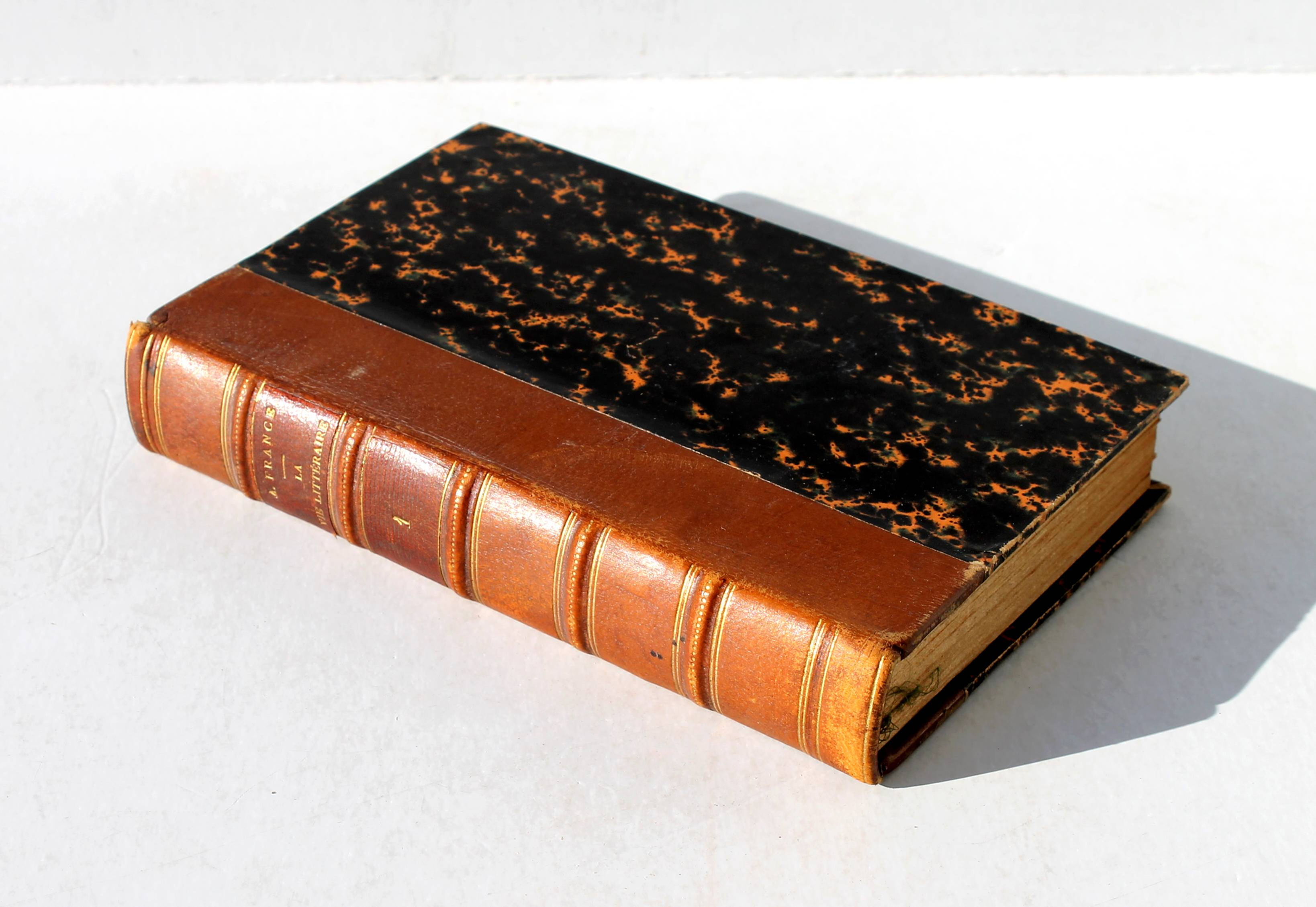 LA VIE LITTERAIRE par ANATOLE FRANCE 1888 CALMANN LEVY FRERE - ANCIEN LIVRE XIXe