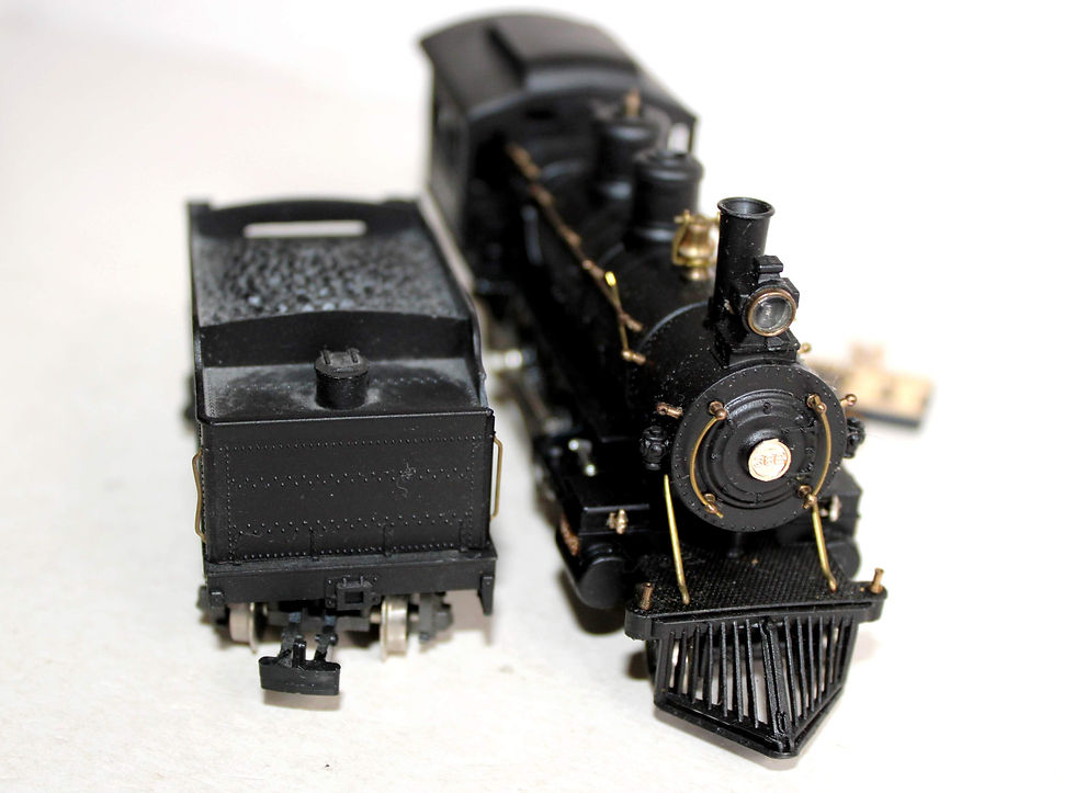 Миниатюра: RIVAROSSI HO 1204 LOCOMOTIVE VAPEUR + TENDER ILLINOIS CASEY JONES 4-6-0 ICRR 382