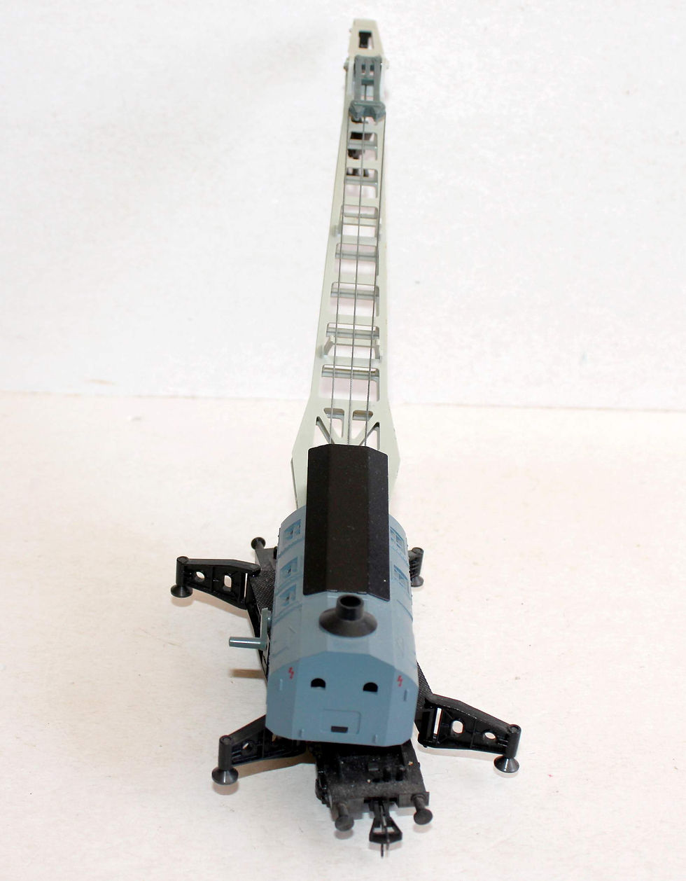 תמונה ממוזערת: FLEISCHMANN HO 1495 5595 WAGON GRUE PIVOTANTE FLECHE MOBILE INCLINÉ KRUPP ARDELT