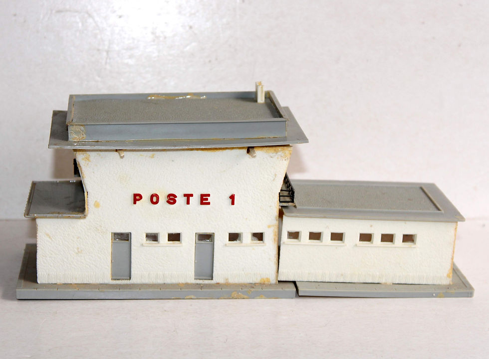 Thumbnail: JOUEF HO 1716 MAQUETTE POSTE AIGUILLAGE MODERNE N°1, STATION CABINE SEMAPHORIQUE