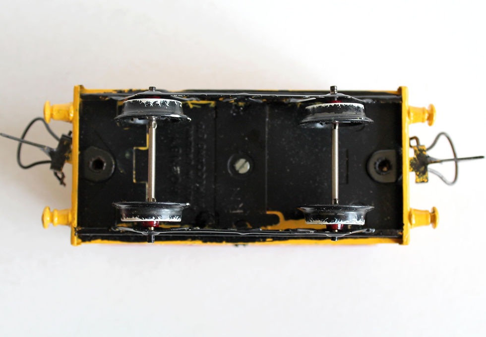 Miniaturbild: RARE ! HORNBY O 1/48, R162 WAGON FOURGON N°1, COLMAN'S MUSTARD TRAFFIC TRANSPORT