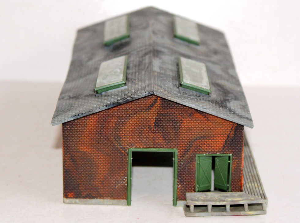 Miniature : HELJAN HO 1780 MAQUETTE USINE FABRIQUE ENTREPRISE HANGAR ATELIER ENTREPOT REMISE