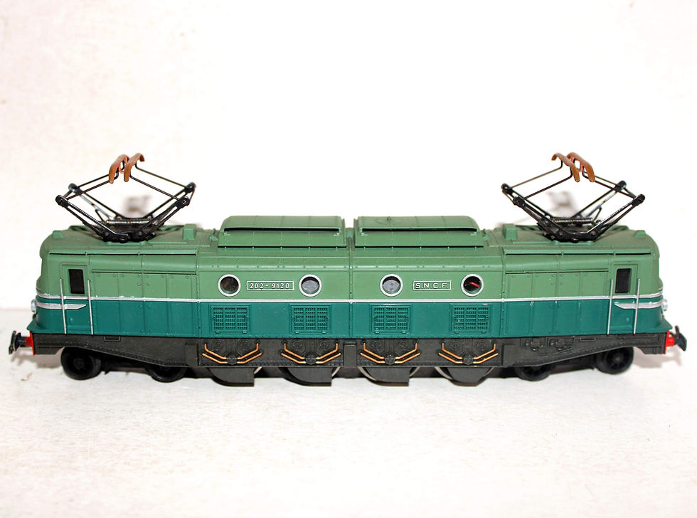 Miniaturebillede: JOUEF HO 8592 LOCOMOTIVE MOTRICE ELECTRIQUE SNCF 2D2 9120, MOTEUR + ECLAIRAGE OK