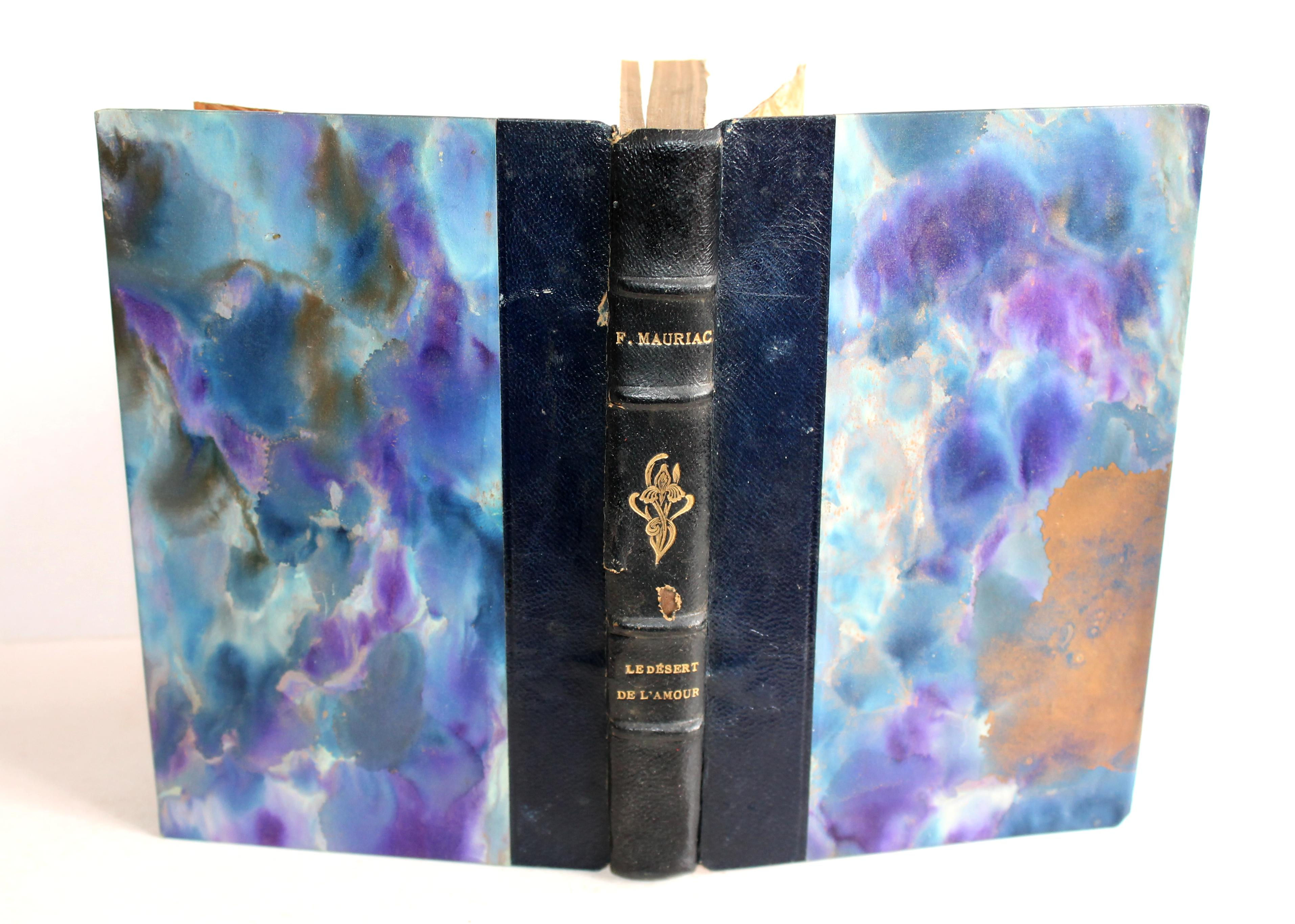 LE DESERT DE L'AMOUR par FRANCOIS MAURIAC 1925 BERNARD GRASSET, LIVRE DEBUT XXe