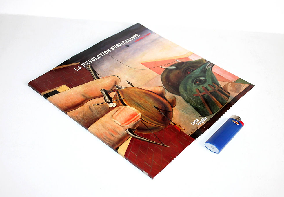 LA REVOLUTION SURREALISTE L'EXPOSITION, MARS-JUIN 2002 CENTRE POMPIDOU LIVRE ART