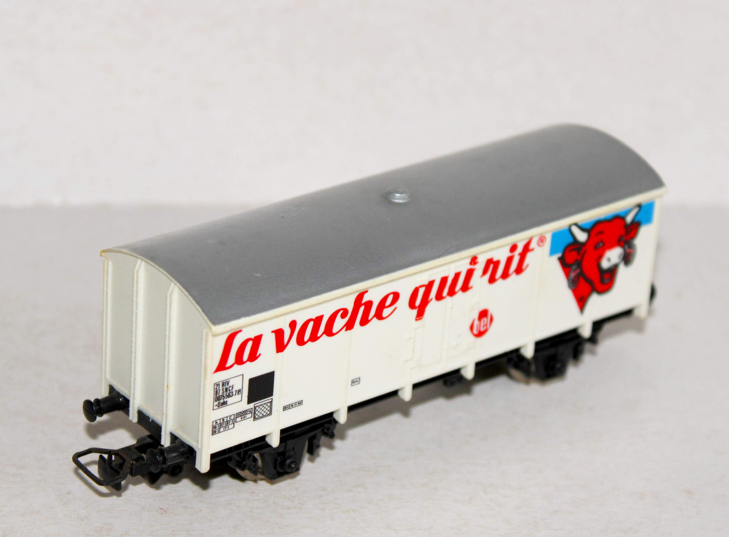 JOUEF HO 6272 WAGON REFRIGERANT VACHE QUI RIT FOURGON FRIGORIFIQUE BEL SNCF 2187