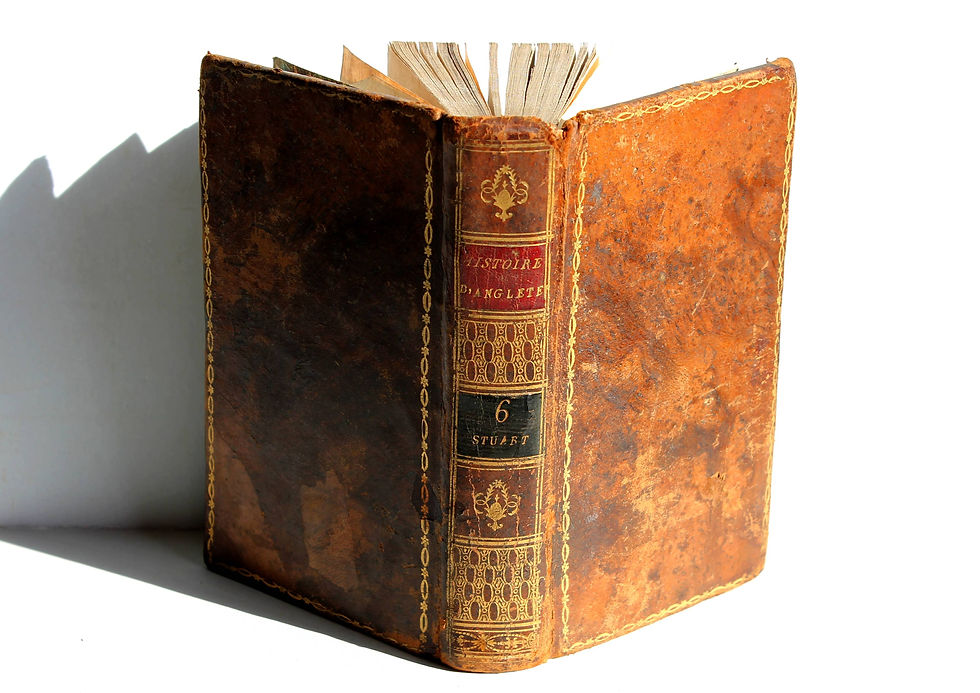 HISTOIRE DE LA MAISON STUART SUR LE TRONE D'ANGLETERRE par M. HUME 1788 - TOME 6