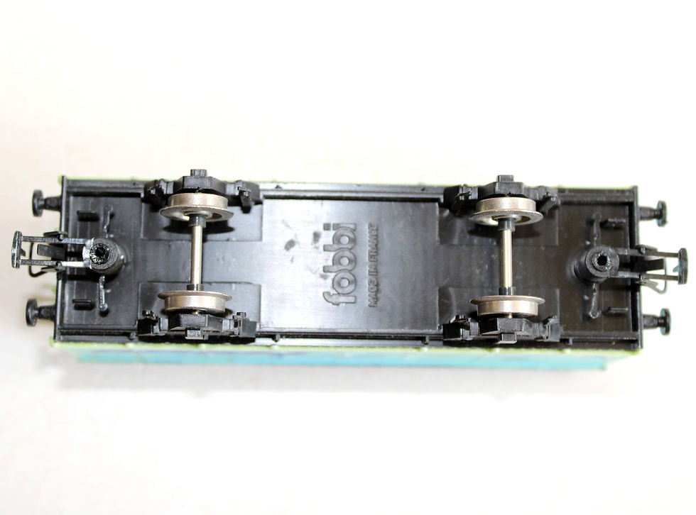Miniatura: FOBBI 1/87 HO WAGON REFRIGERANT INTER FRIGO, FOURGON FRIGORIFIQUE ISOTHERME SNCF