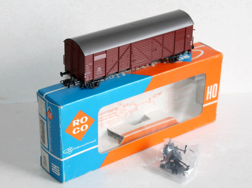 Transport Folder Roco ROCO HO 4332 WAGON COUVERT DE FRET FOURGON TRANSPORT MARCHANDISE DB 200 ...