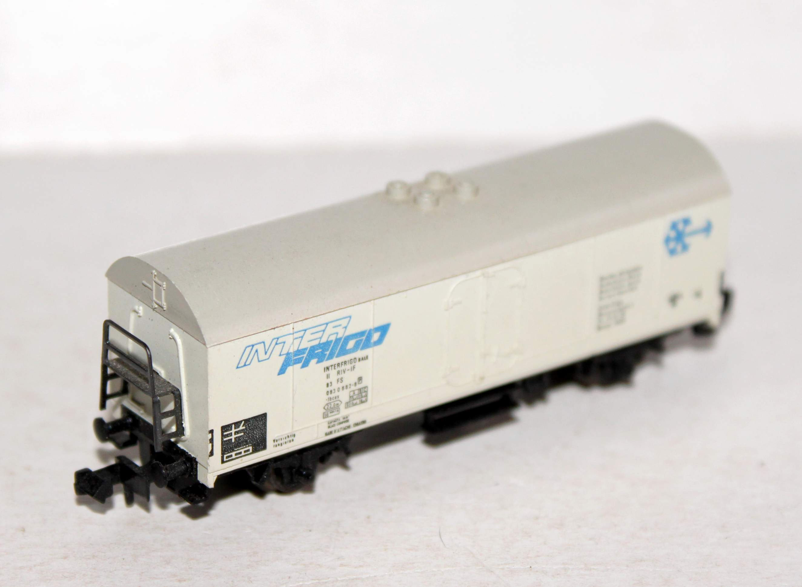 FLEISCHMANN PICCOLO N 1/160 8321 WAGON REFRIGERANT INTER FRIGO FOURGON ISOTHERME