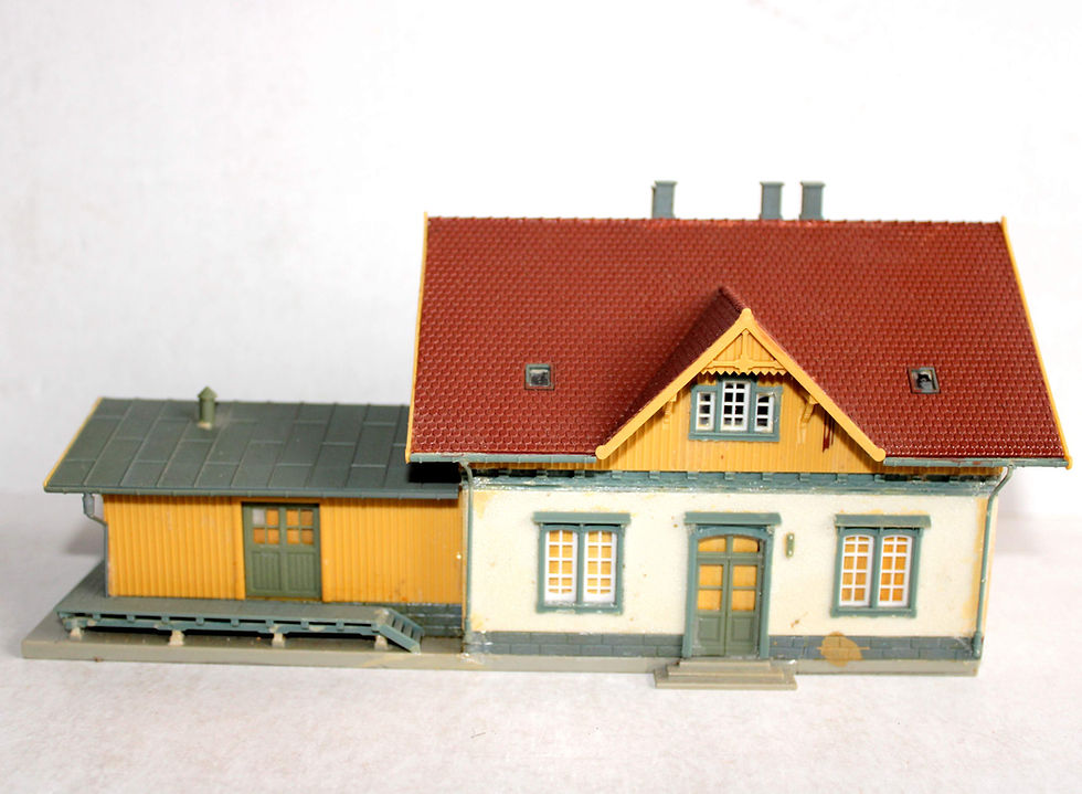 Miniatura: FALLER 1/87 HO B-97 MAQUETTE GARE DE BLUMENFELD, STATION ARRET QUAI DECOR TRAIN