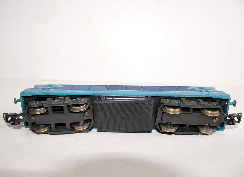 Miniatura: LIMA 1/87 HO LOCOMOTIVE MOTRICE ELECTRIQUE, SNCF BB 15006, TRAIN FERROVIAIRE