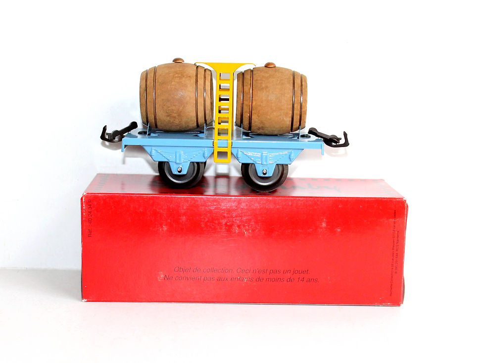 Miniature : SERIE HORNBY - WAGON MARCHANDISE - ECH O - N°402382 N - BI-FOUDRE TONNEAU - BLEU