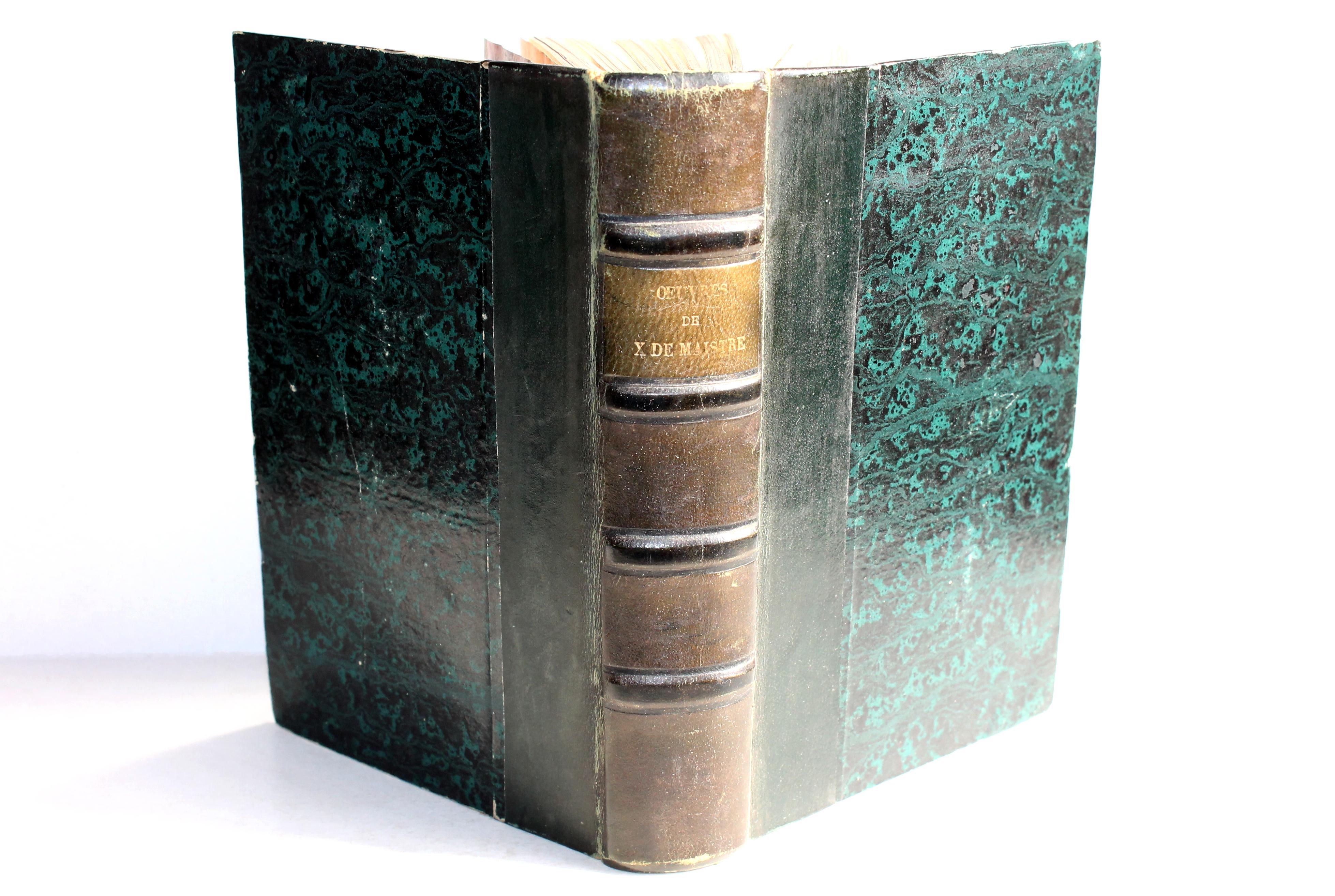 OEUVRES COMPLETES DU COMTE XAVIER DE MAISTRE ILLUSTRATION STAAL NOUVELLE EDITION