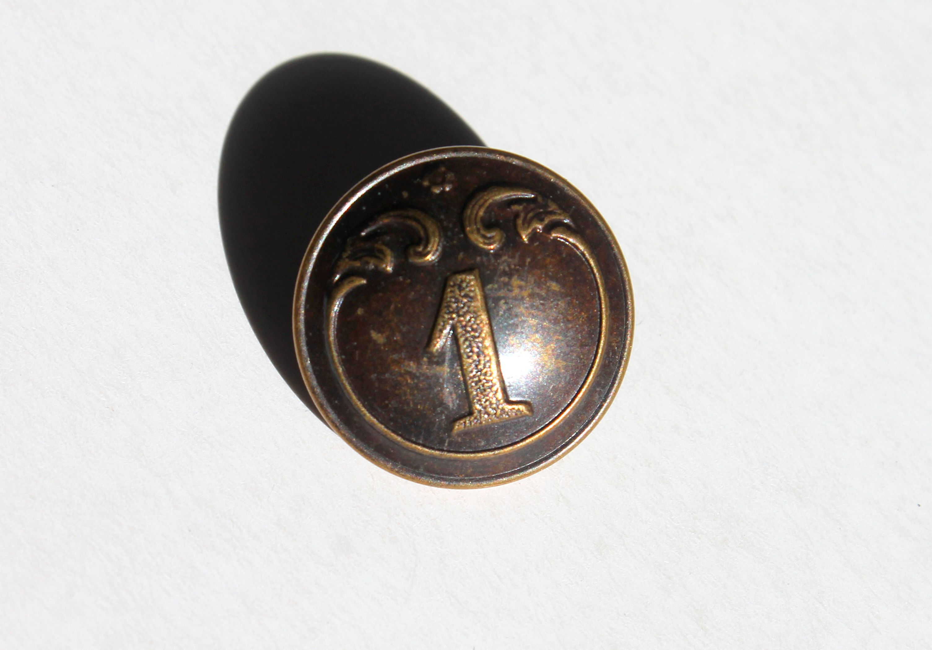 BOUTON UNIFORME - ARMÉE DE TERRE - TROUPE A PIED - INFANTERIE DE LIGNE N°1