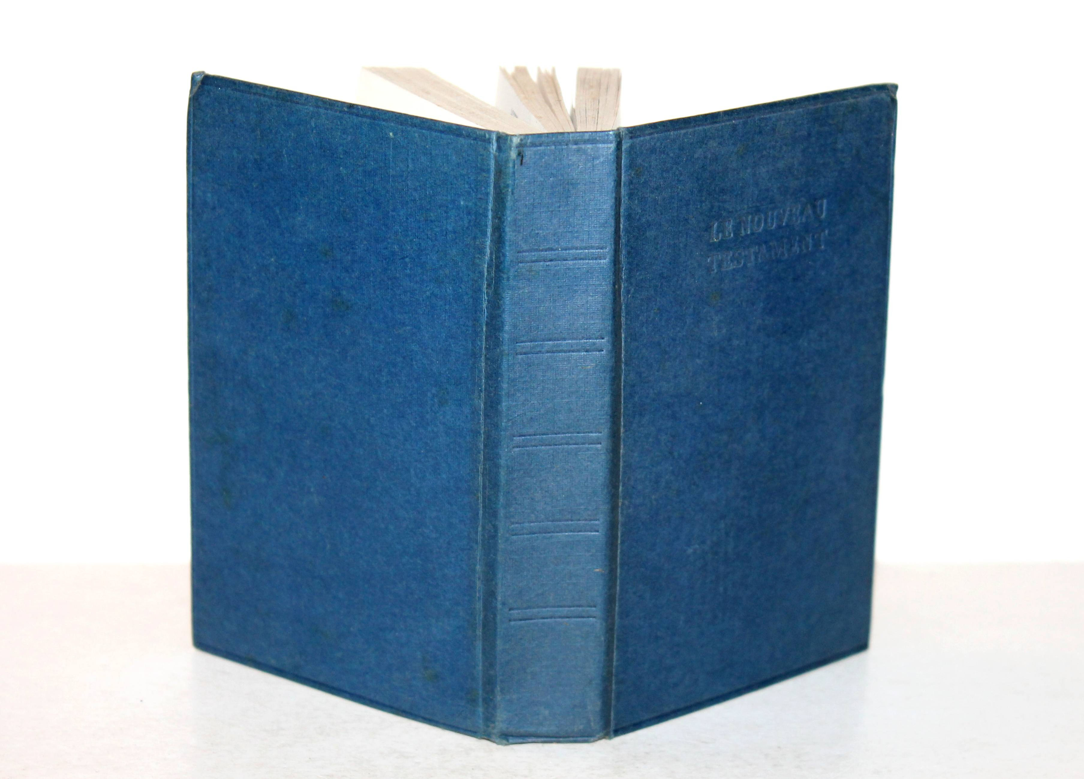 LE NOUVEAU TESTAMENT, TRADUIT DU TEXTE GREC par L. SEGOND ECCLESTON HALL LONDRES