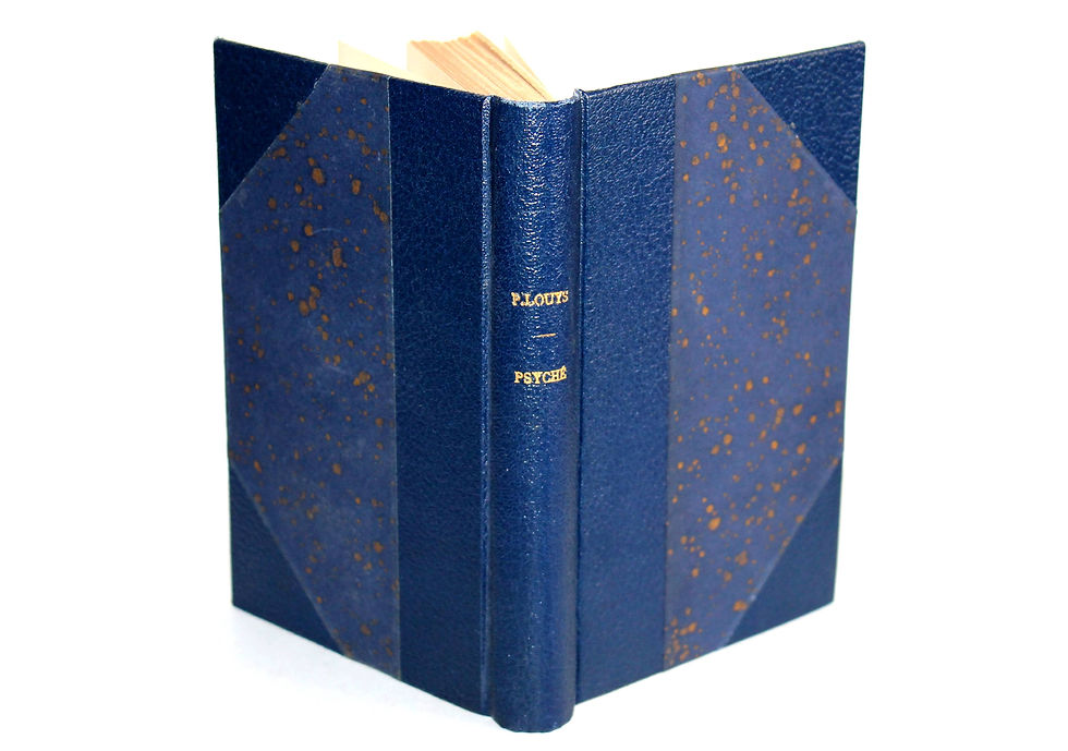 PSYCHÉ de LOUYS, ROMAN SUIVI DE LA FIN DE PSYCHÉ de C. FARRERE 1927 ALBIN MICHEL