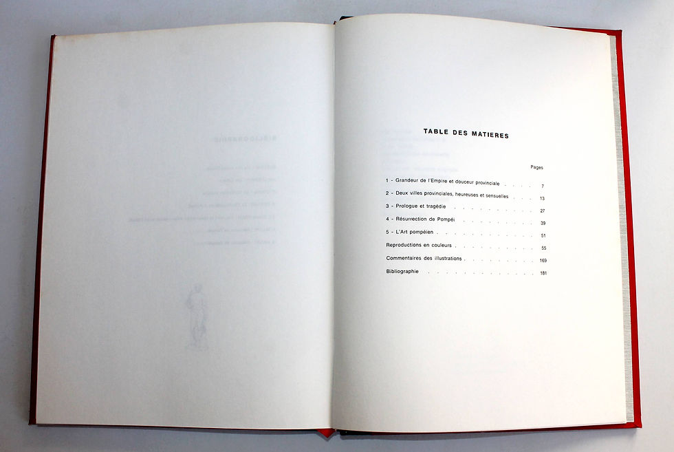 Thumbnail: POMPEI de R. DE GANS 1971 Ed. CREMILLE / ITALIE PHOTO ART ARCHITECTURE ANTIQUITÉ