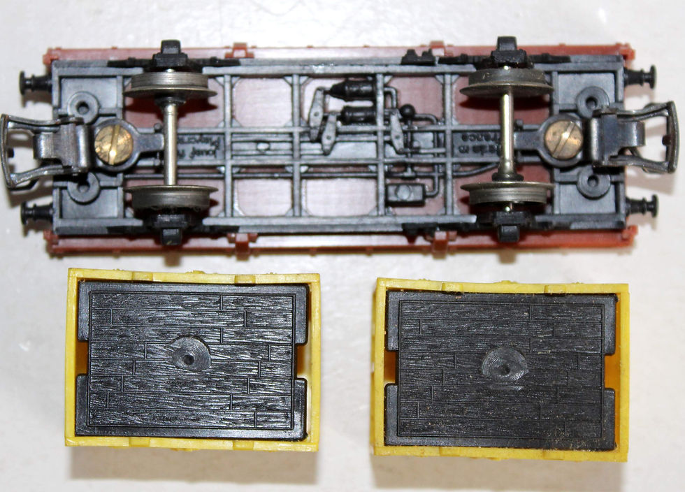 Thumbnail: JOUEF HO 6450 WAGON TOMBEREAU PLAT A RIDELLE BASSE, OCEM, PORTE CONTAINER BAILLY