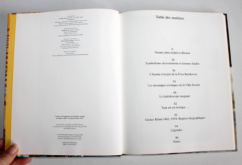 Μικρογραφία: GUSTAV KLIMT 1862-1918 par GILLES NERET 1995 PML EDITIONS / LIVRE SUR L'ART NEUF