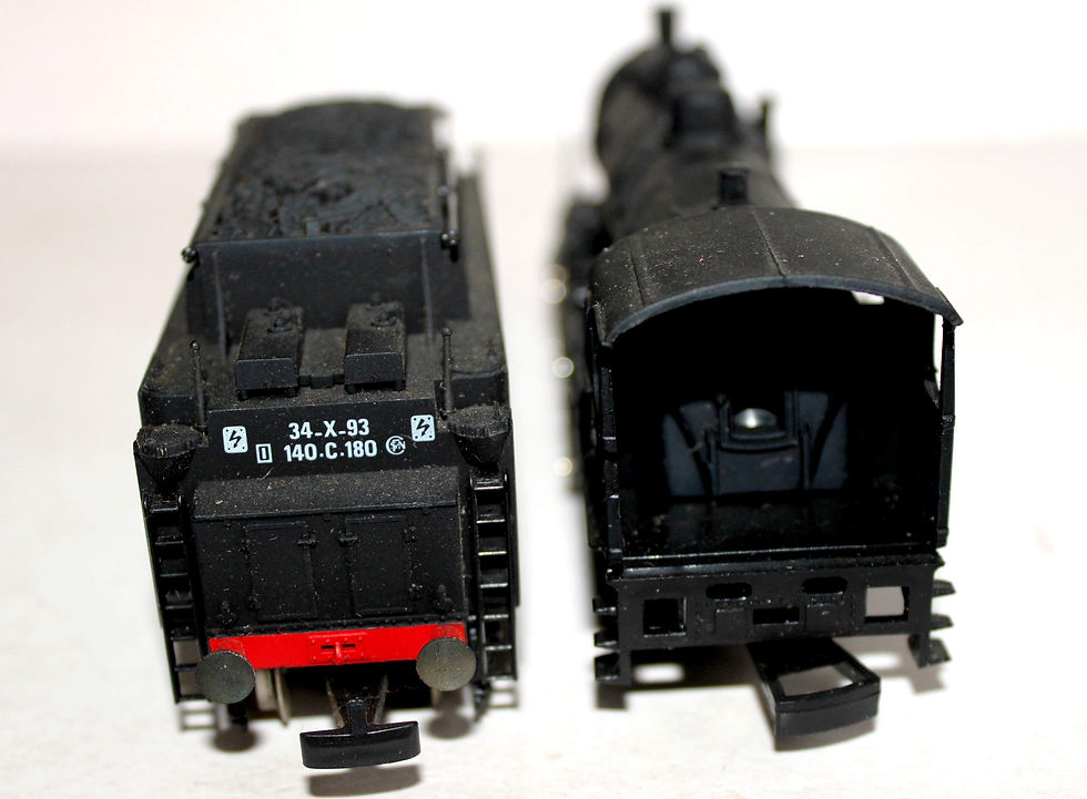 Miniaturbild: JOUEF HO 8283 LOCOMOTIVE A VAPEUR + TENDER VERDUN SNCF TYPE 140 C CONSOLIDATION