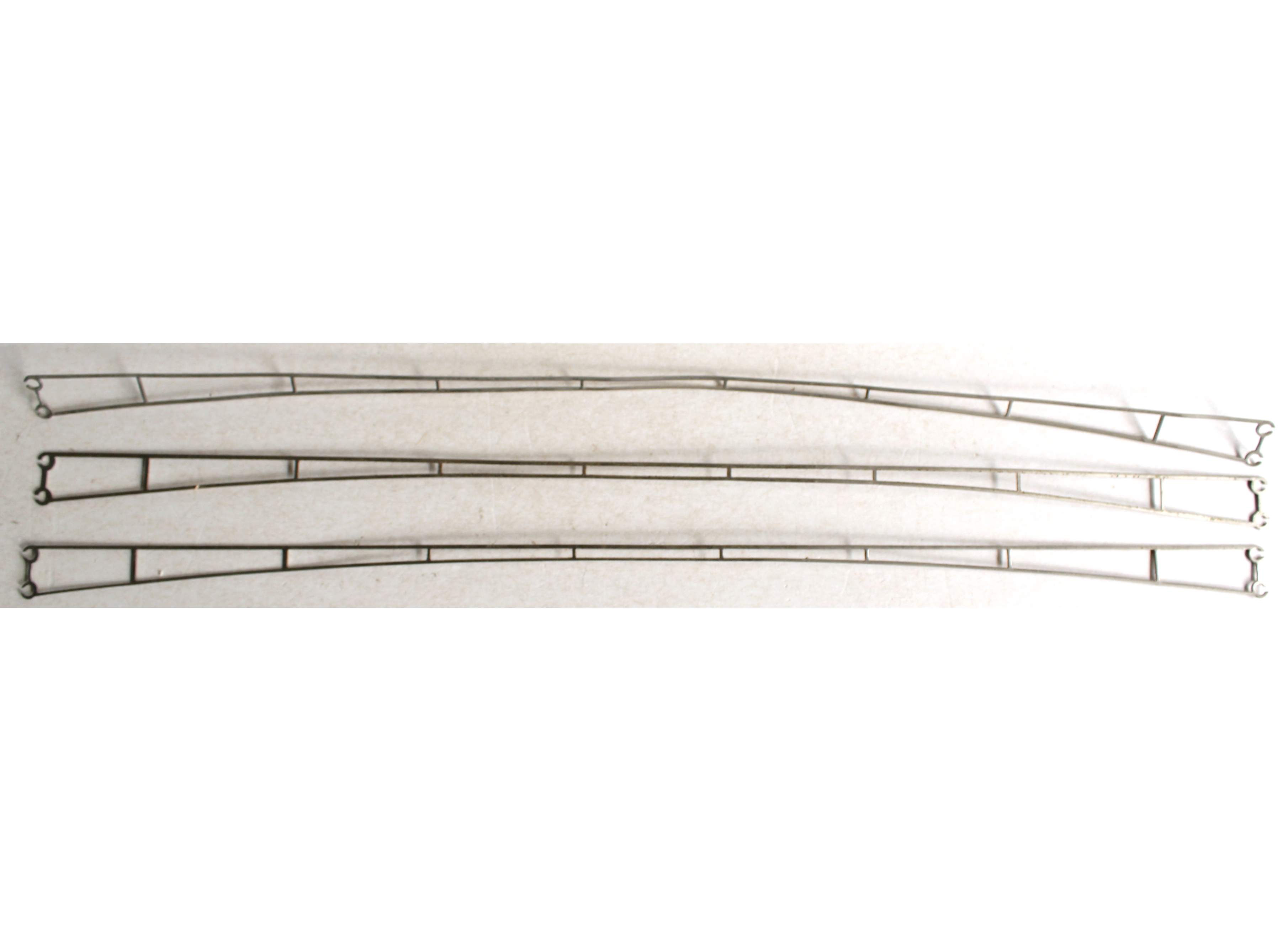 MARKLIN HO 7019 LOT 3 CABLE CATENAIRE, LIGNE AERIENNE DE PORTIQUE 9 VOIES L:36cm