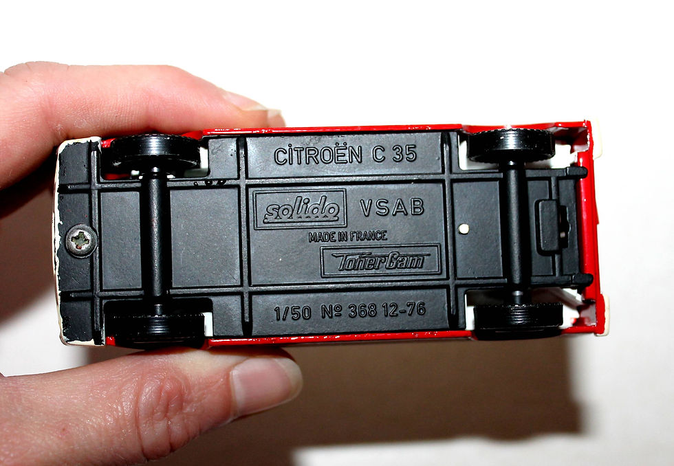 縮圖：SOLIDO - CITROEN C35 VSAB N368 TONER GAM, CAMION POMPIER VOITURE SECOURS URGENCE