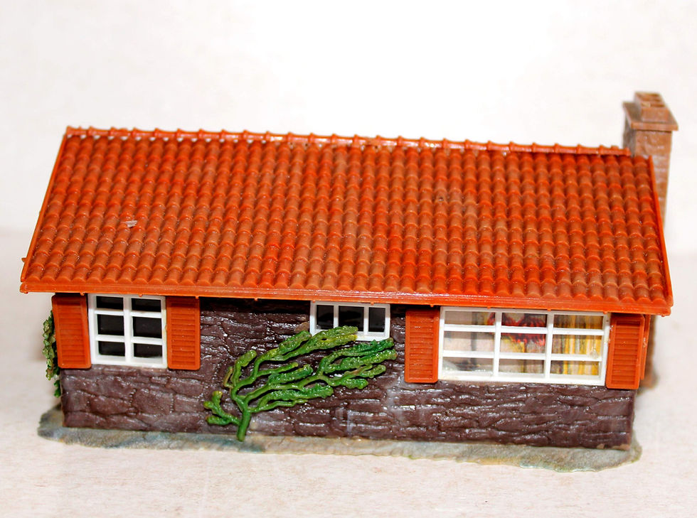 Thumbnail: FALLER HO B-266 MAQUETTE VILLA FAMILIALE MAISON RESIDENTIELLE HABITATION DIORAMA