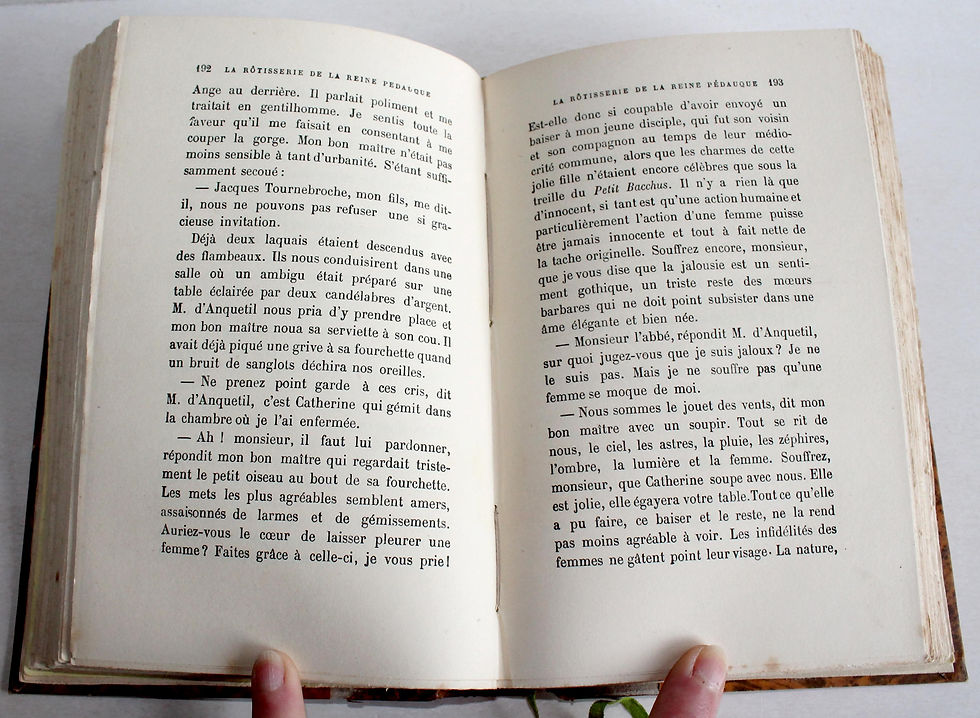 Indexkép: LA ROTISSERIE DE LA REINE PEDAUQUE par ANATOLE FRANCE 1916 CALMANN LEVY EDITEURS