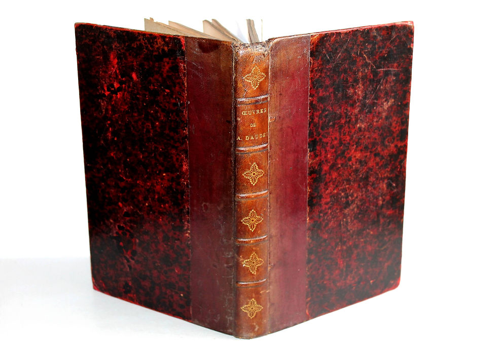 OEUVRES COMPLETES D'A. DAUDET: LETTRES DE MON MOULIN, CONTES DU LUNDI, R.HELMONT