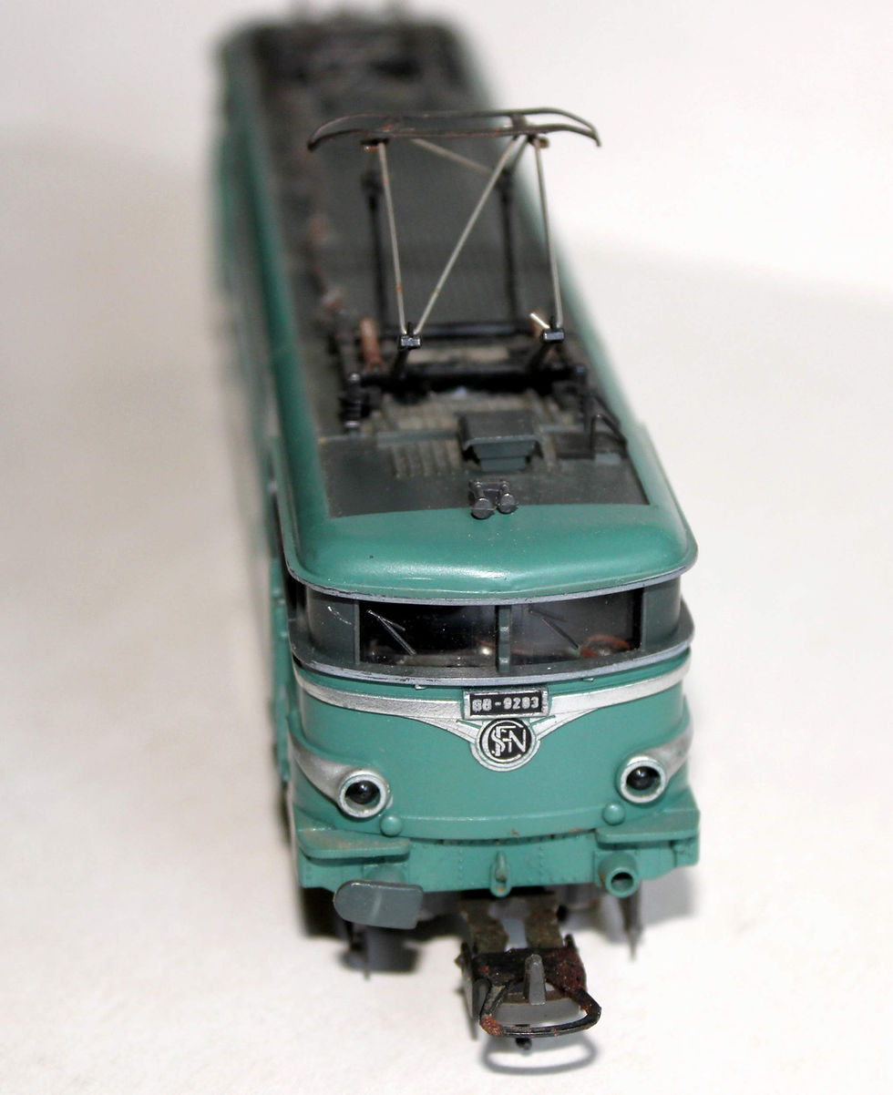 Miniaturebillede: LIMA 1/87 HO 208166 L, LOCOMOTIVE MOTRICE ELECTRIQUE, SNCF BB 9283, TRAIN FERRO